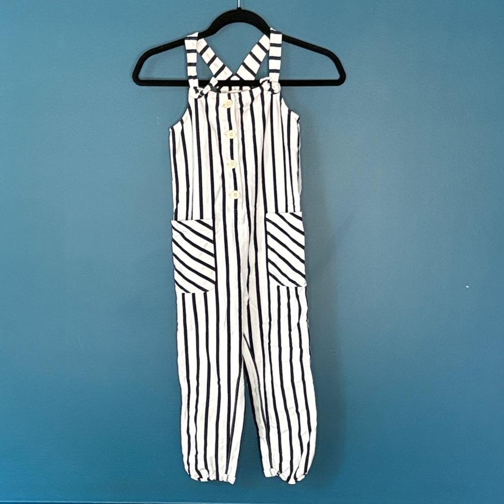 Crewcuts Striped Jumpsuit